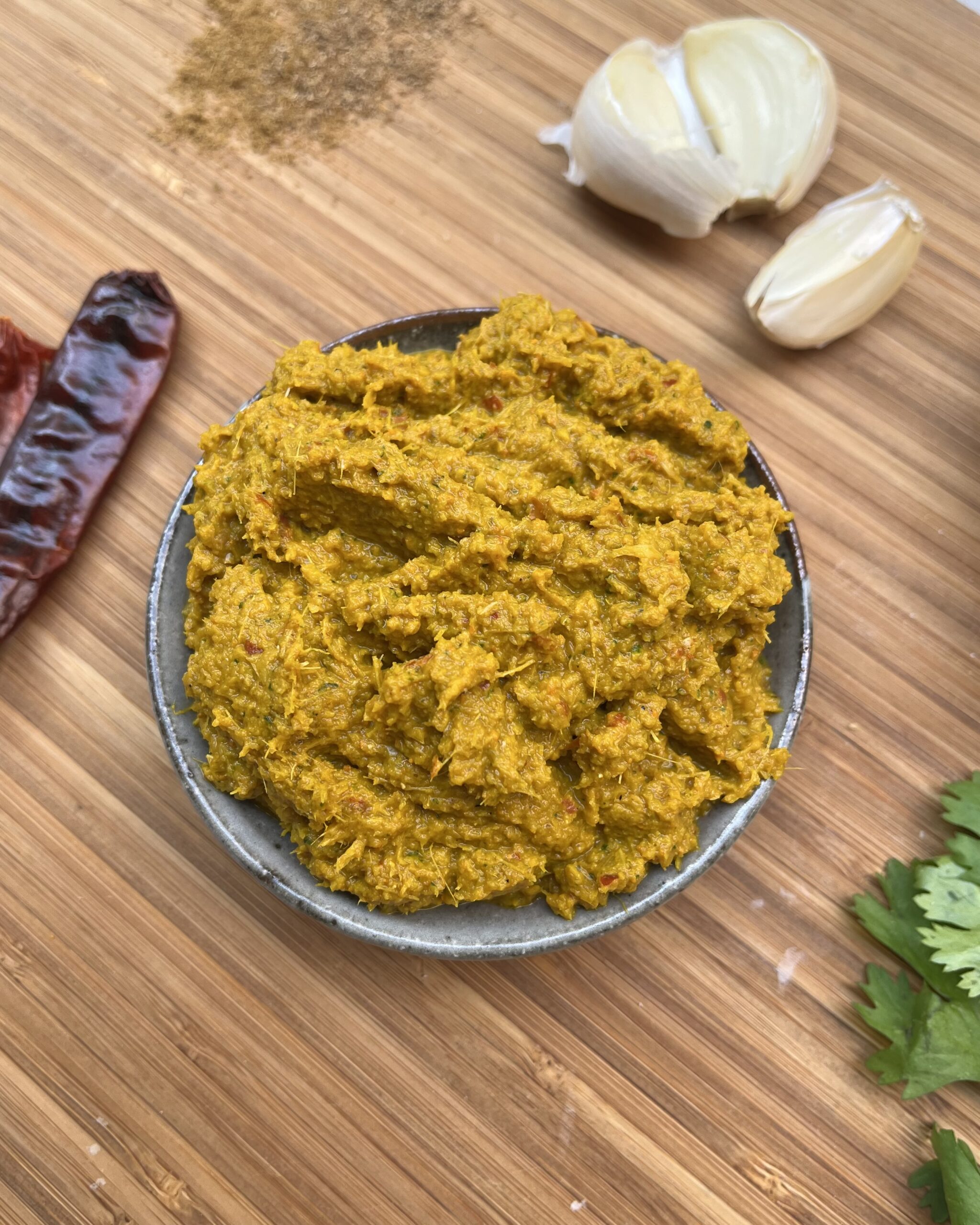 Yellow Curry Paste Authentic and Homemade