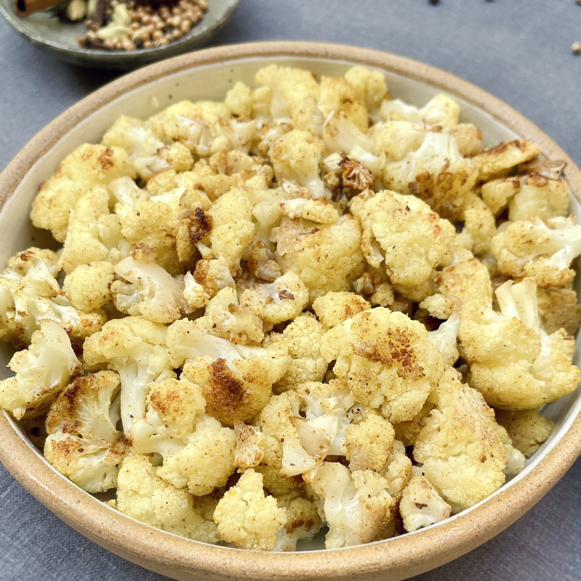 roasted cauliflower with garam masala