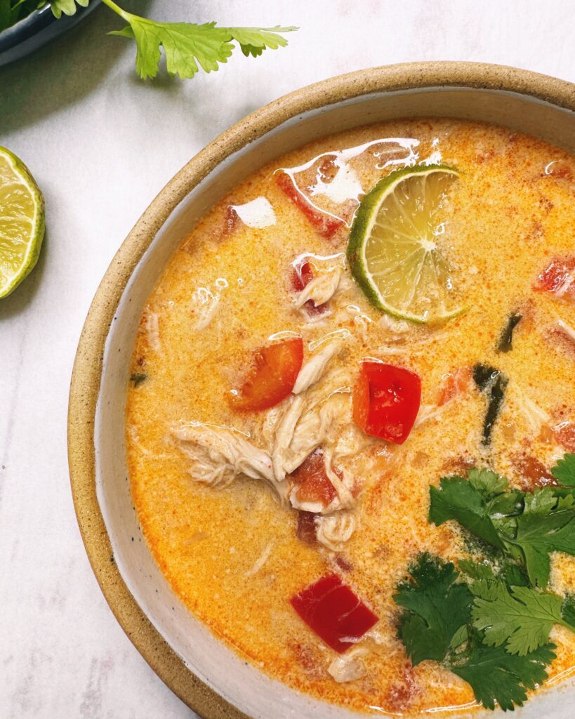 chicken coconut soup