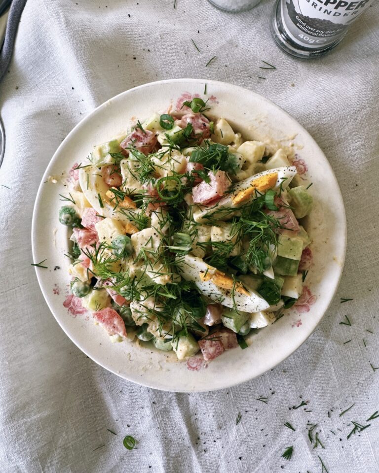 olivier russian potato salad
